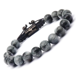 Men's EAGLE EYE Beaded Bracelet - One Size Fits All