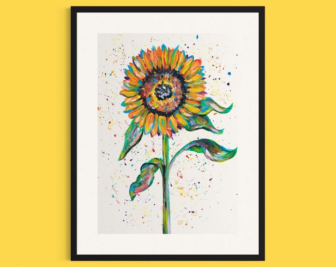 Sunflower Art Print