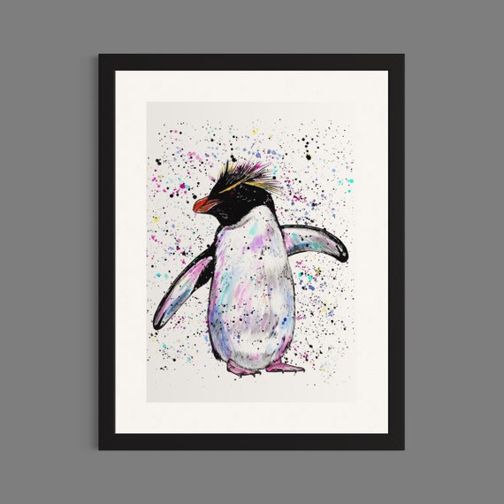 Penguin Art Print ‘Gloria’