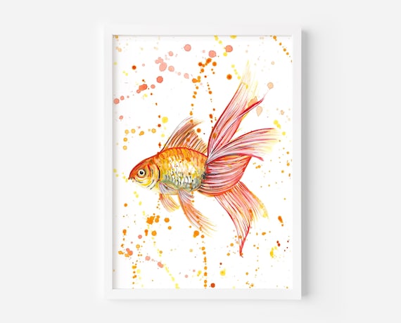 Goldfish Painting