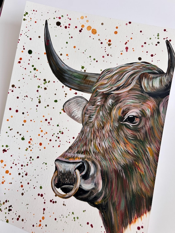 Bull Original Painting