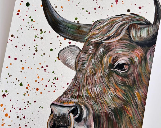 Bull Original Painting