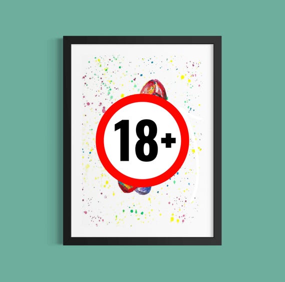 Custom Penis Portrait Painting, Personalised Intimate Art Gift, Adults Only Erotic Artwork