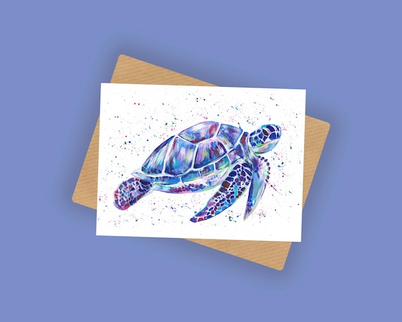 Seaturtle ‘Flo’ Greeting Card