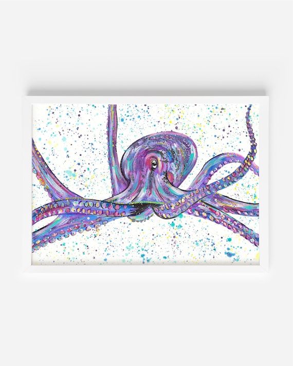 Octopus Original Painting, ‘Olga’