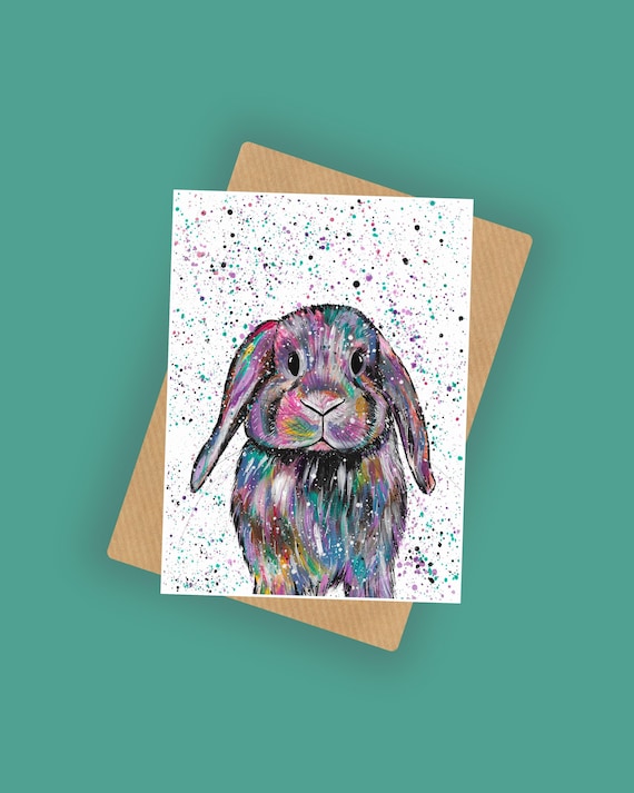 Rabbit Greeting Card ‘Esme’