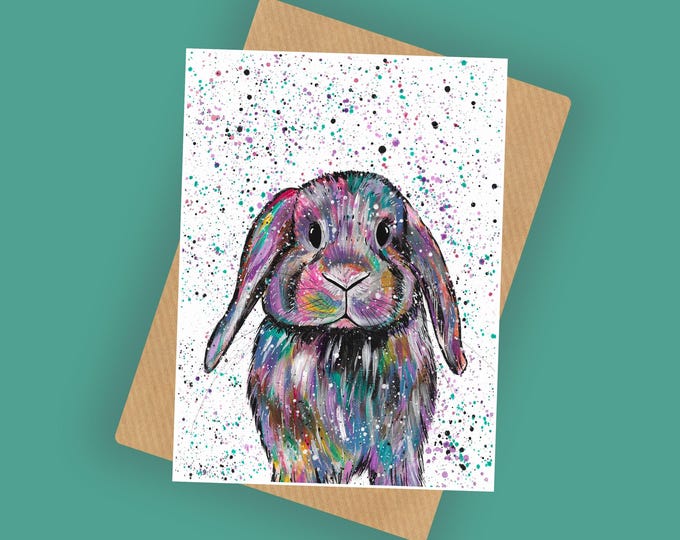 Rabbit Greeting Card ‘Esme’