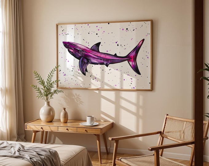 Shark Art Print