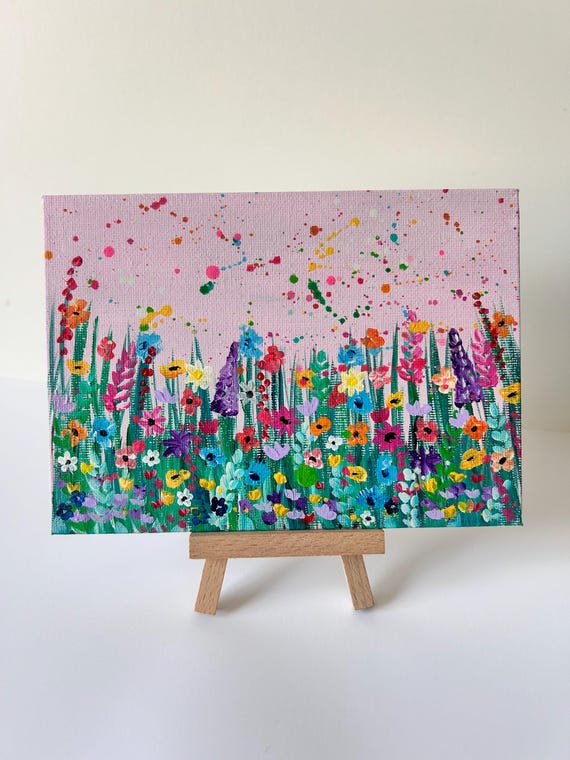Wildflowers Original Painting Series 1 - No 3/12