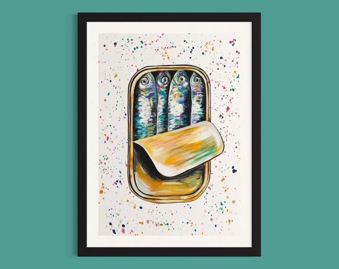 Tinned Sardines Art Print