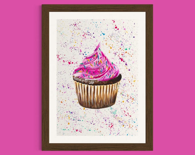 Cupcake Art Print