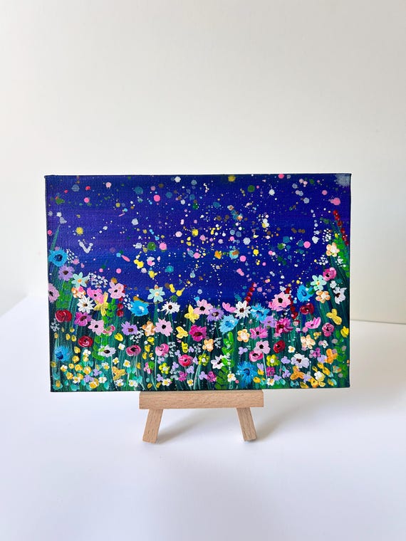 Wildflowers Original Painting, Series 1 - No 11/12
