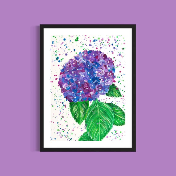 Hydrangea Art Print