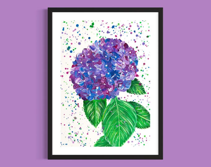 Hydrangea Art Print