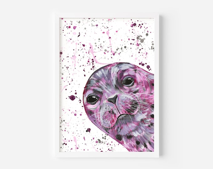 Sea Lion Painting ‘Monica’