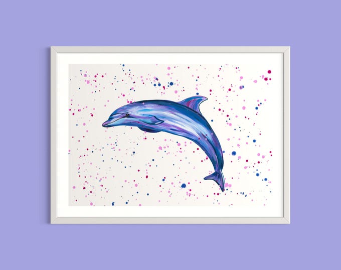 Dolphin Art Print ‘Hope’