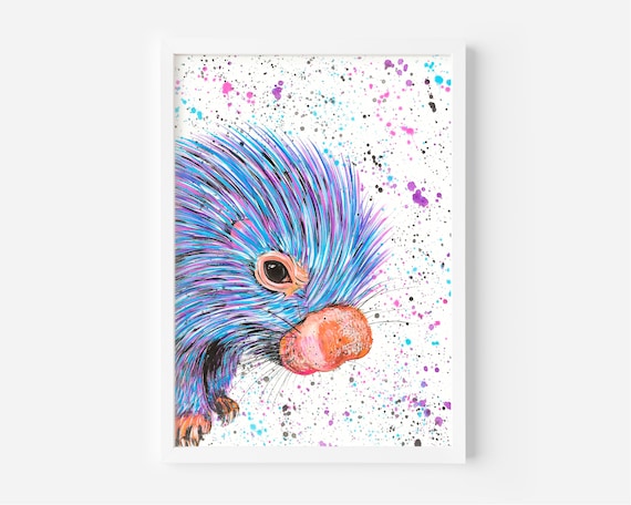 Porcupine Original Painting