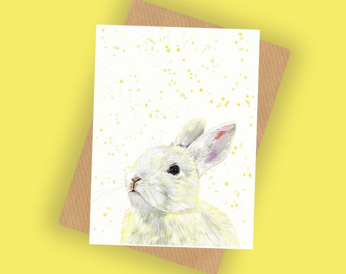 Rabbit Greeting Card