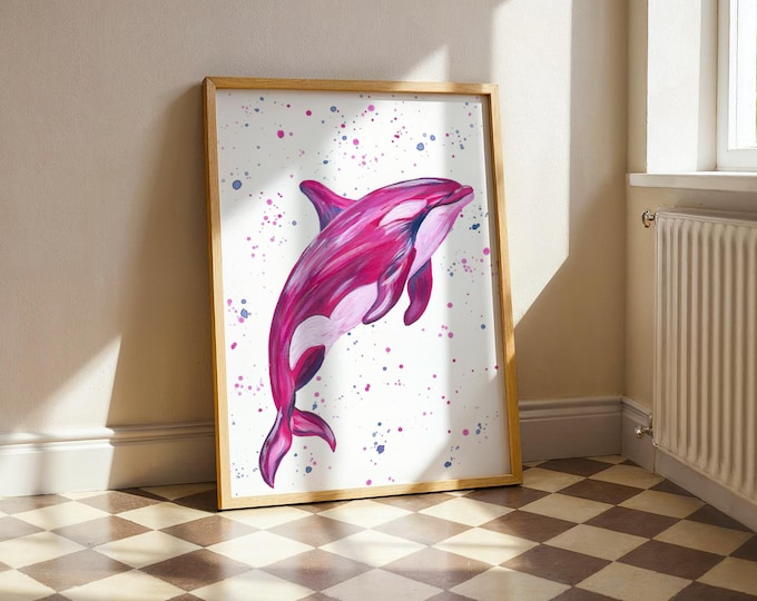 Orca Whale Art Print