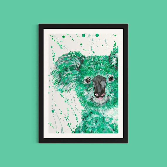 Koala Bear Art Print ‘Cleo’