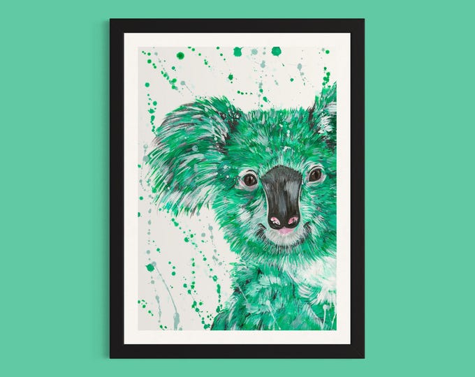 Koala Bear Art Print ‘Cleo’