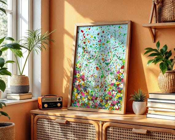 Wildflowers Art Print ‘Spring Awakening’