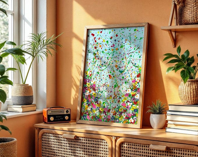 Wildflowers Art Print ‘Spring Awakening’
