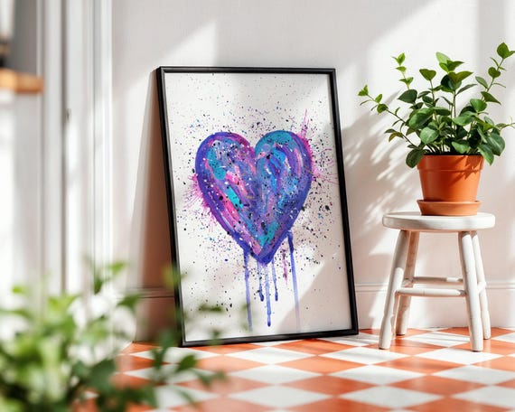 Heart Art Print
