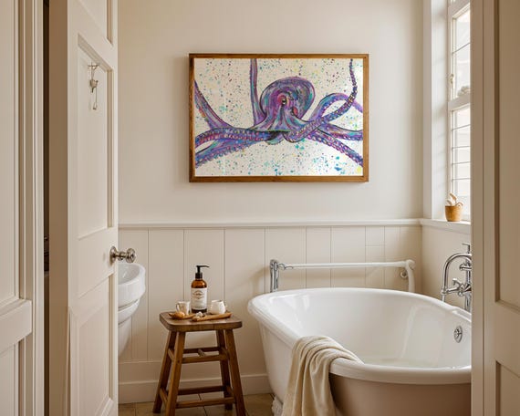 Octopus Art Print ‘Olga’