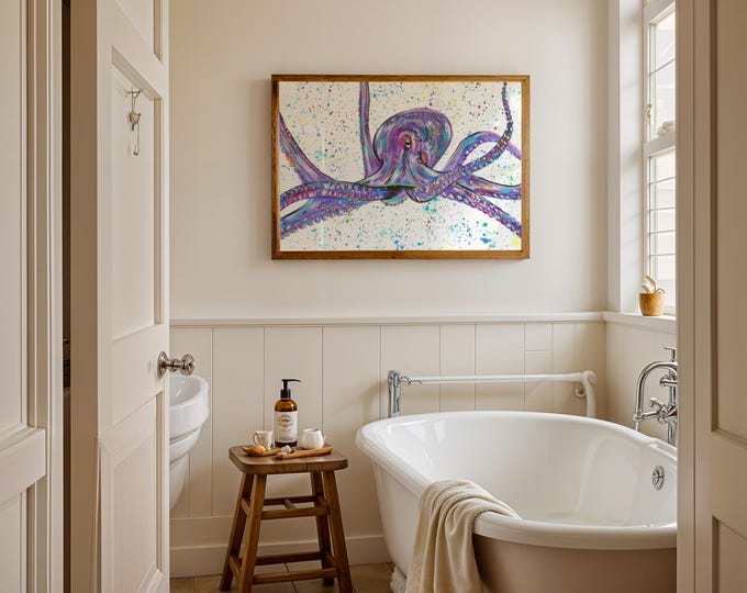 Octopus Art Print ‘Olga’