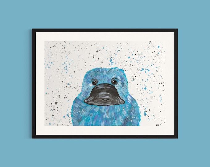 Platypus Art Print ‘Clayton’