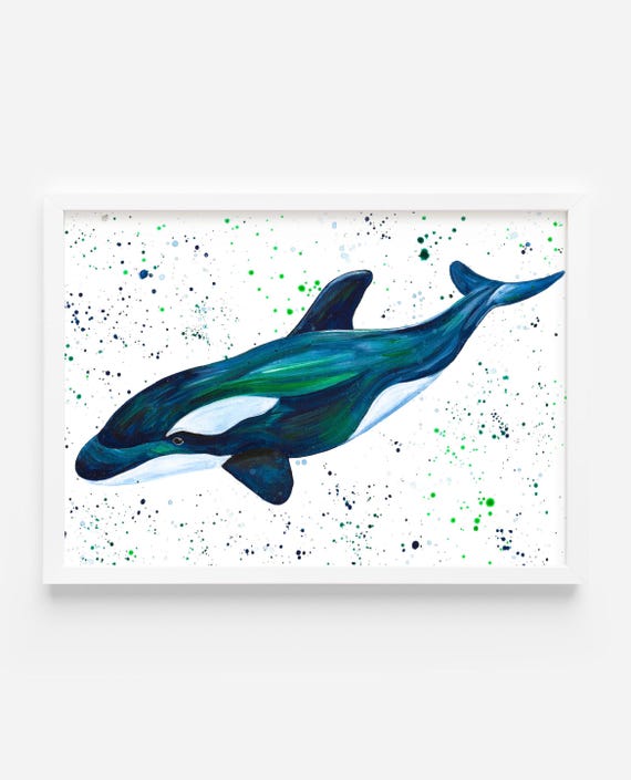 Orca Whale Original Painting