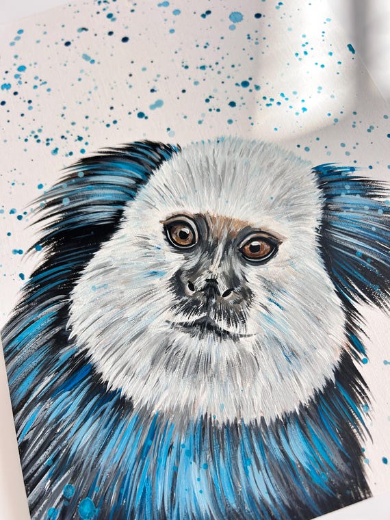 Marmoset Monkey Original Painting