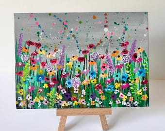 Wildflowers Original Painting, Series 1 - No 9/12