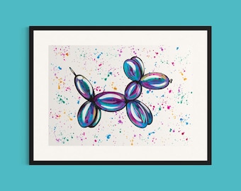 Balloon Dog Art Print