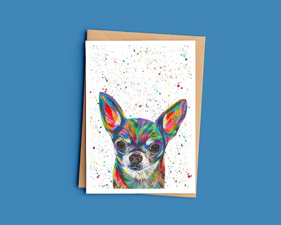 Chihuahua Blank Greeting Card