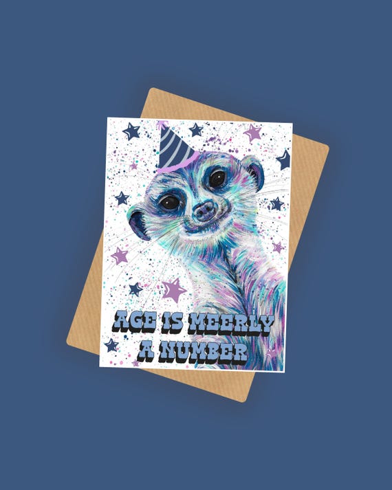 Meerkat Birthday Card