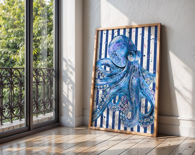 Octopus Art Print
