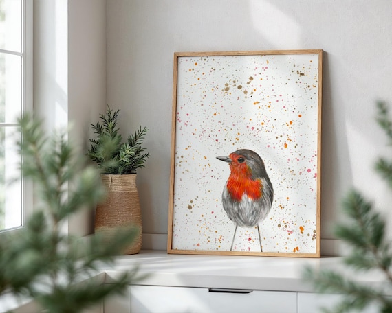 Robin Art Print ‘Heaven’