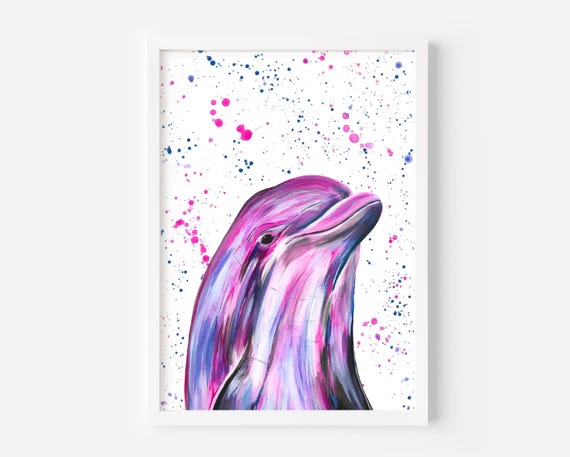 Original Dolphin Painting ‘Dakota’