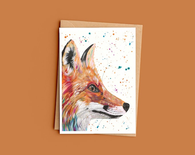 Fox Greetings Card