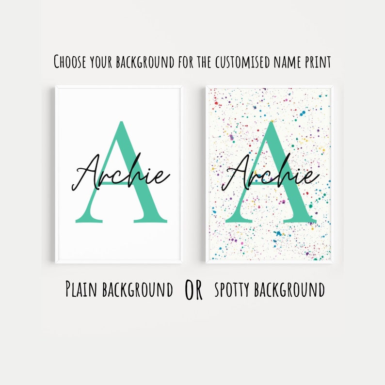 Personalised Animal Art Prints, Mix and Match Nursery Set, Childrens