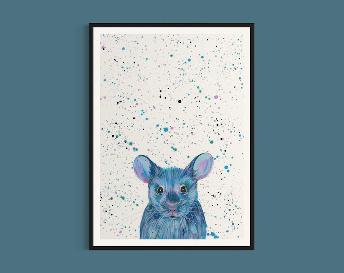 Little Mouse Art Print ‘Susie’