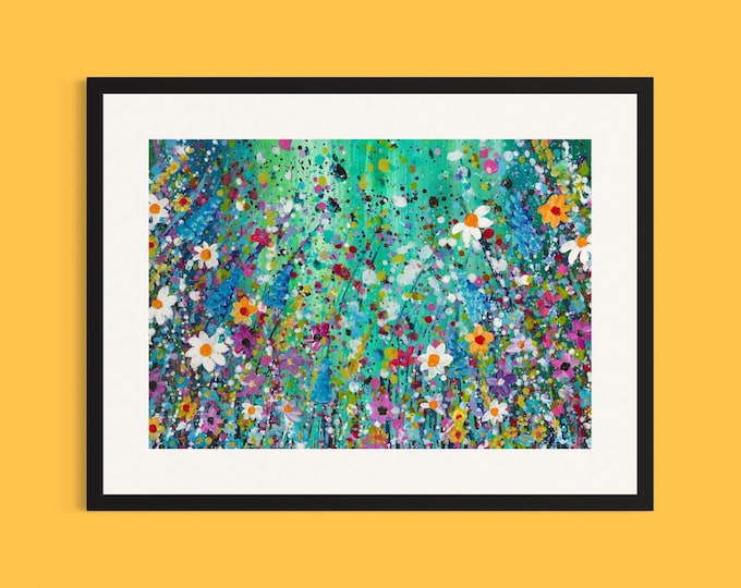 Wildflowers Art Print ‘Spring Burst’