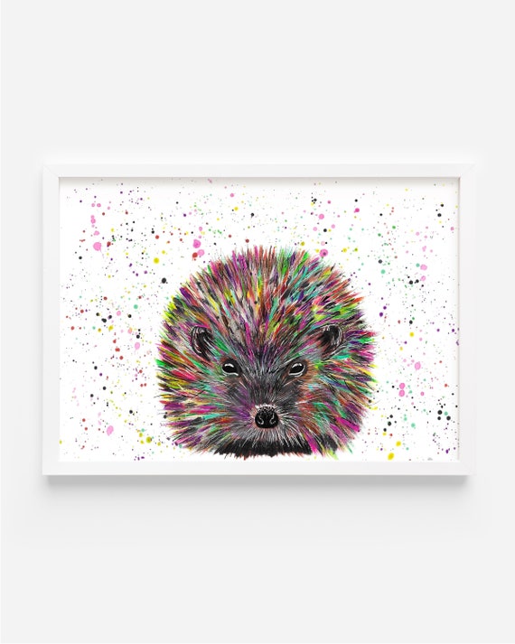 Original Hedgehog Painting ‘Pringle’