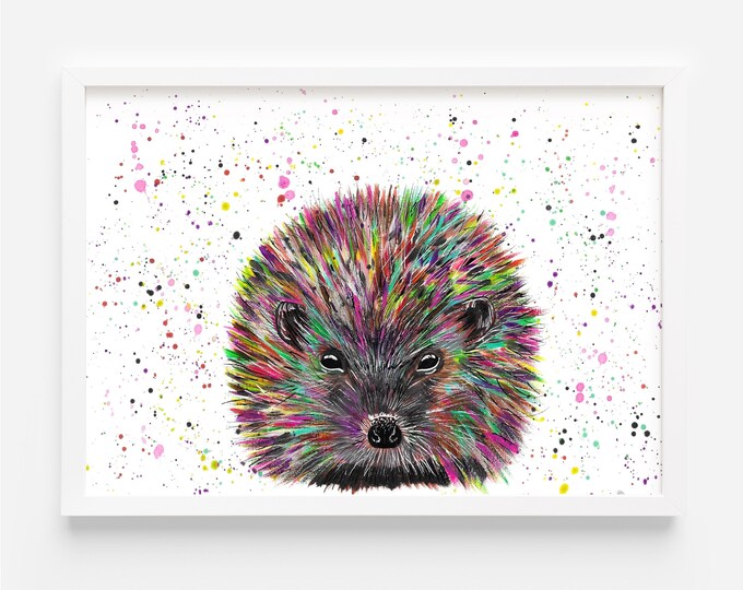 Original Hedgehog Painting ‘Pringle’