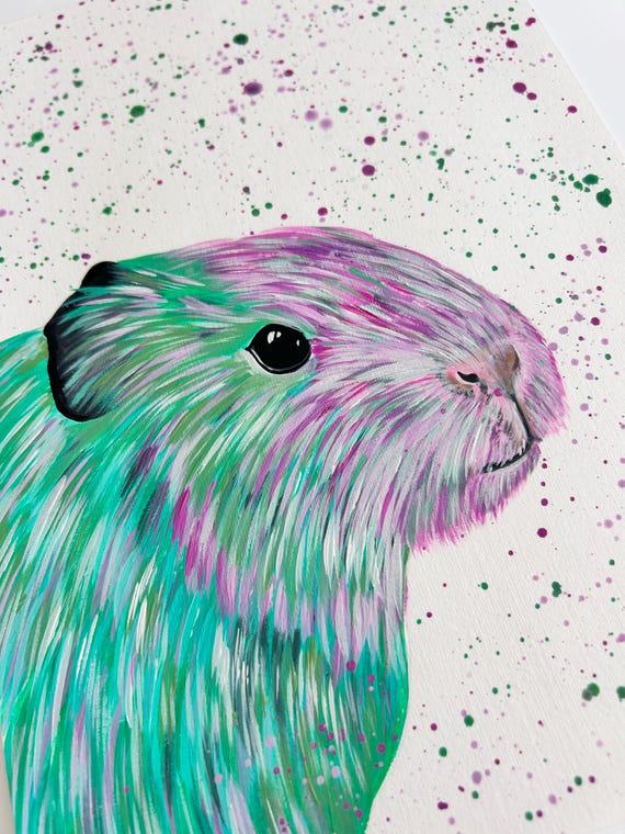 Guinea Pig Original Painting