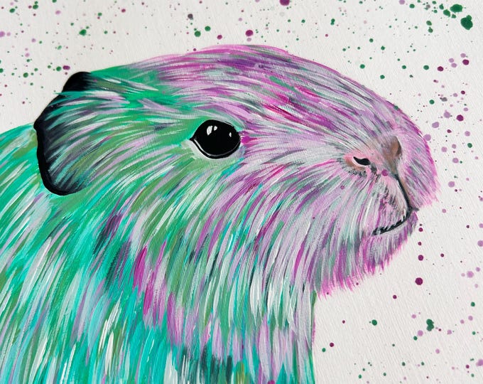 Guinea Pig Original Painting