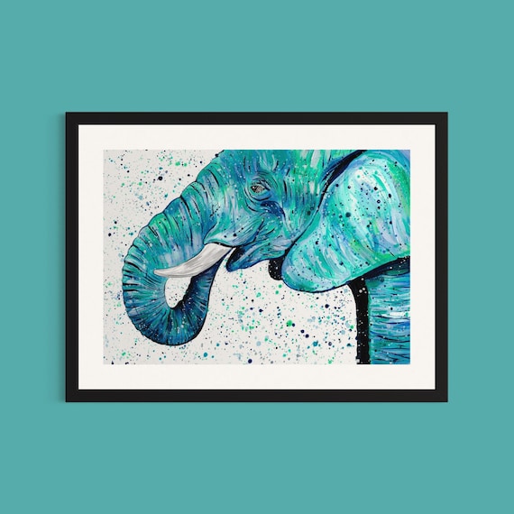 Elephant Art Print ‘Arthur’