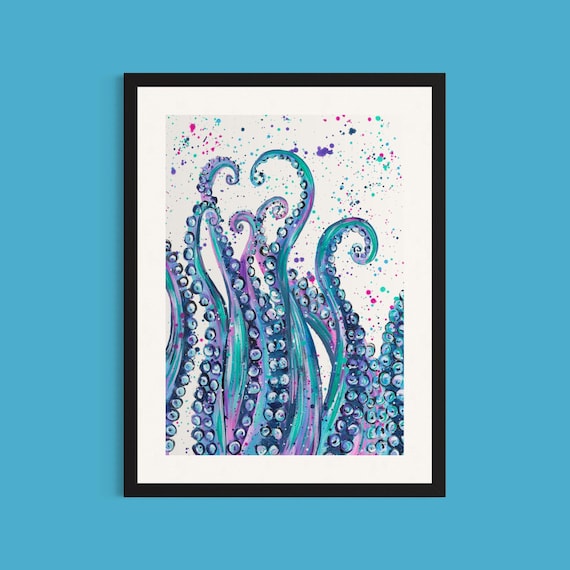 Octopus Legs Art Print